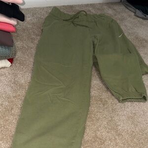 Nike Kids Sage Green Sweatpants
